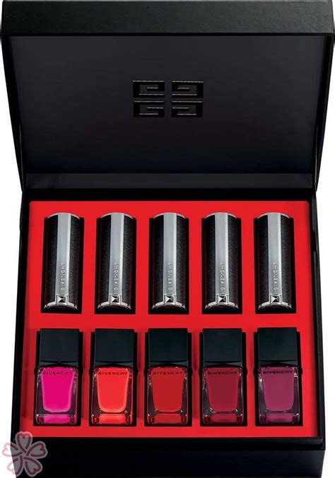 givenchy red collection prestige make up set|gift sets givenchy.